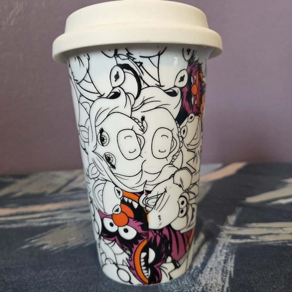 Disney Muppets Animal Tumbler Coffee Mug With Silicone Lid - Picture 4 of 10